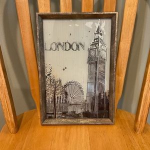 “London” wall art